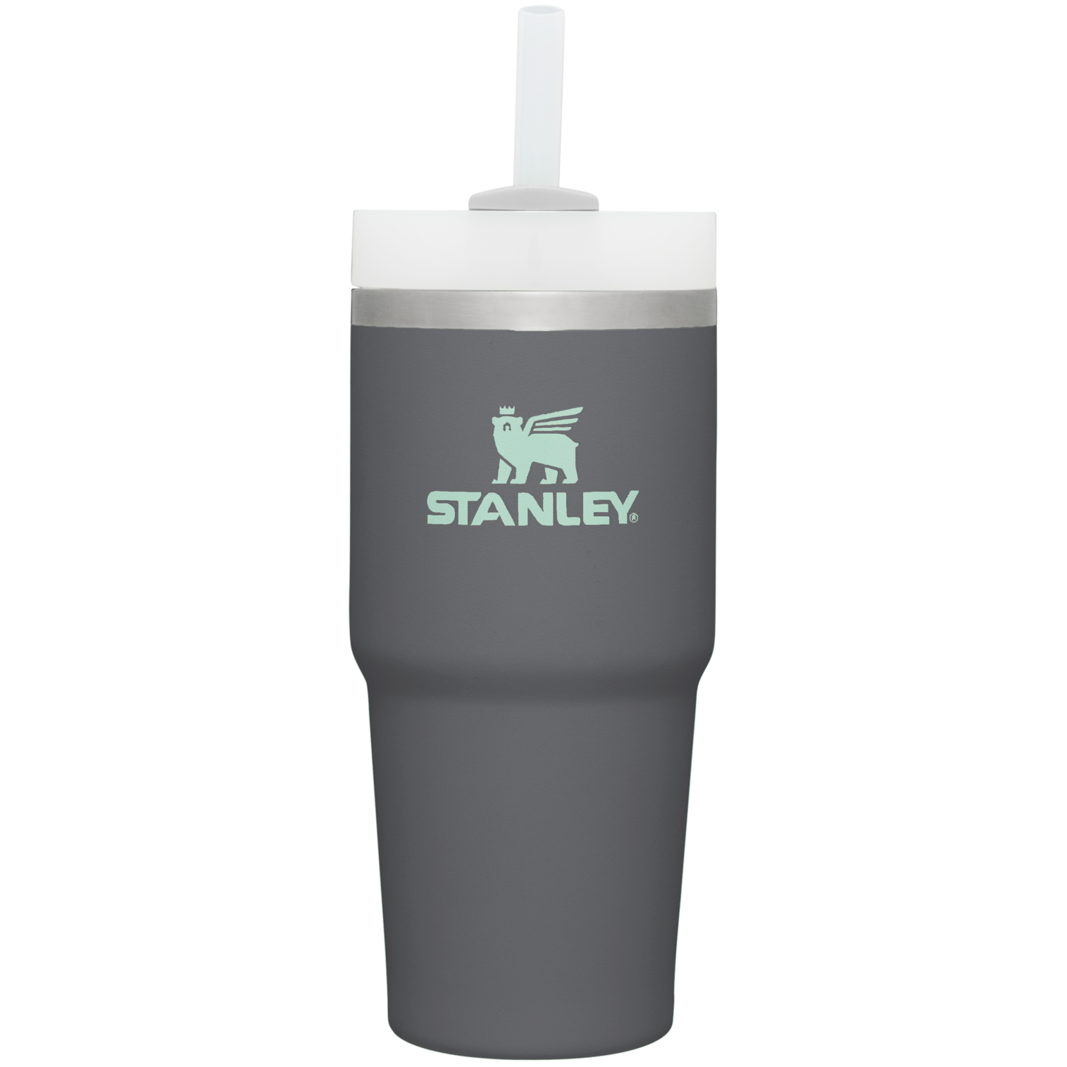 Splash-Resistant FlowState The Quencher H2.0 Flowstate Tumbler  | Stanley Create D329E - Premium Stainless Steel Straw Cup for All-Day Hydration Detail