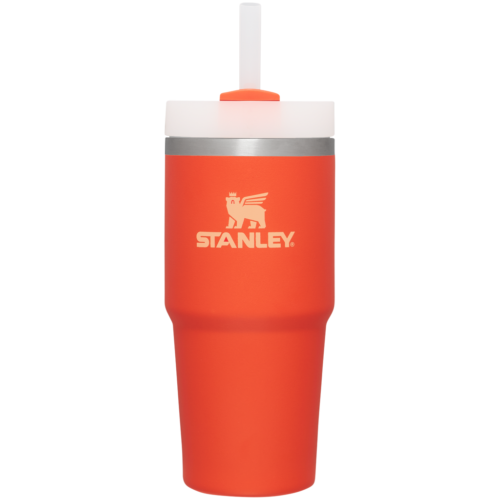 Splash-Resistant FlowState The Quencher H2.0 Flowstate Tumbler  | Stanley Create D329E - Premium Stainless Steel Straw Cup for All-Day Hydration Detail