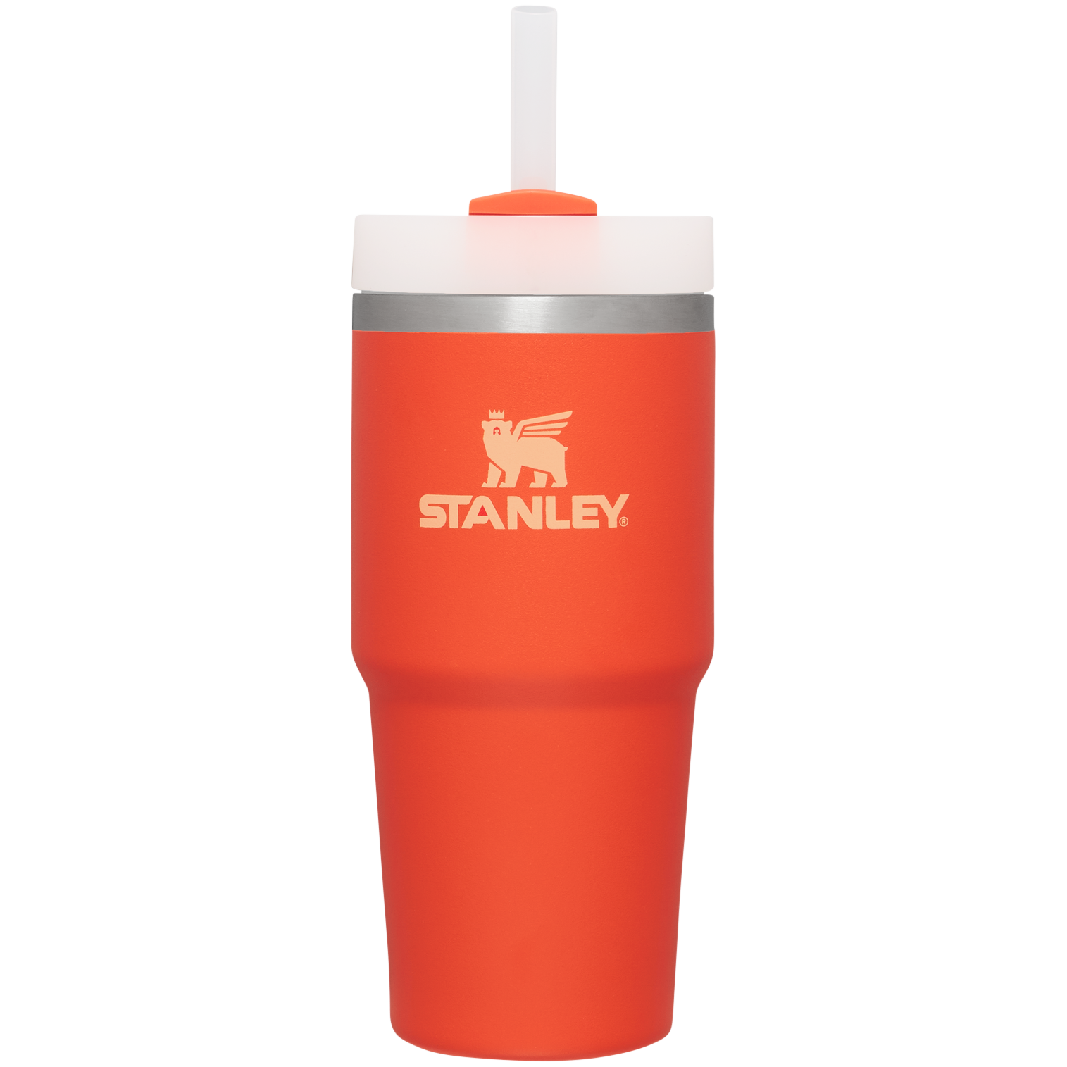 Splash-Resistant FlowState The Quencher H2.0 Flowstate Tumbler  | Stanley Create D329E - Premium Stainless Steel Straw Cup for All-Day Hydration Detail