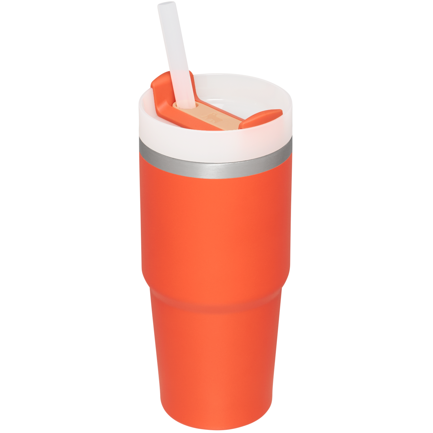 Splash-Resistant FlowState The Quencher H2.0 Flowstate Tumbler  | Stanley Create D329E - Premium Stainless Steel Straw Cup for All-Day Hydration Detail
