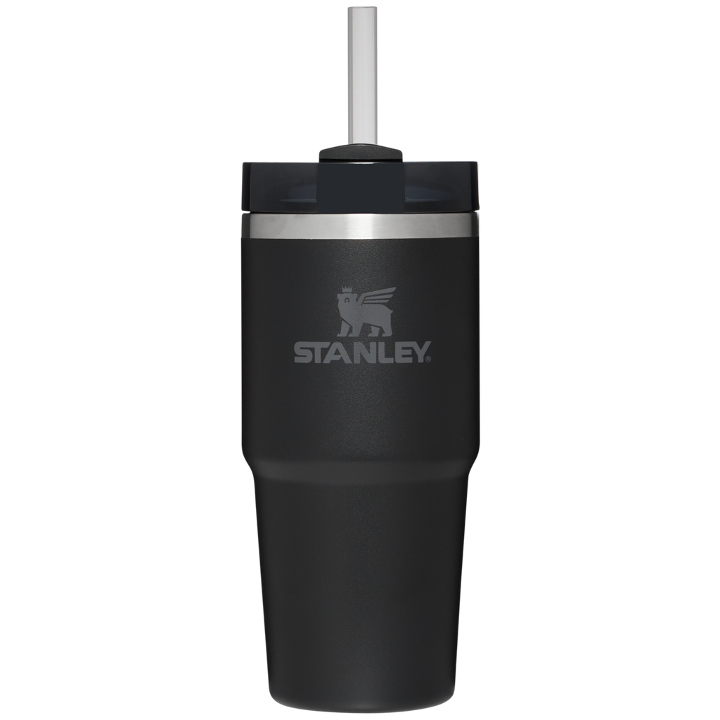 Splash-Resistant FlowState The Quencher H2.0 Flowstate Tumbler  | Stanley Create D329E - Premium Stainless Steel Straw Cup for All-Day Hydration Detail