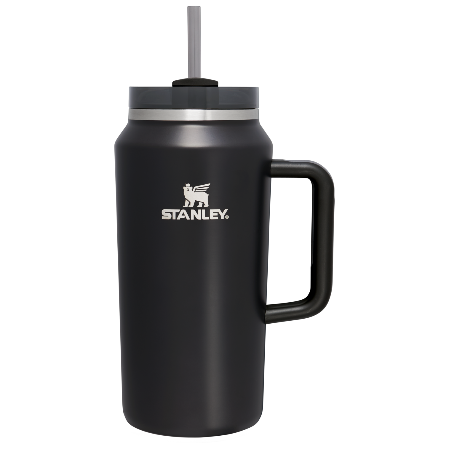 Car-Cup Friendly The Quencher H2.0 Flowstate Tumbler D365U - Premium Stainless Steel Straw Cup for All-Day Hydration - Black Glow