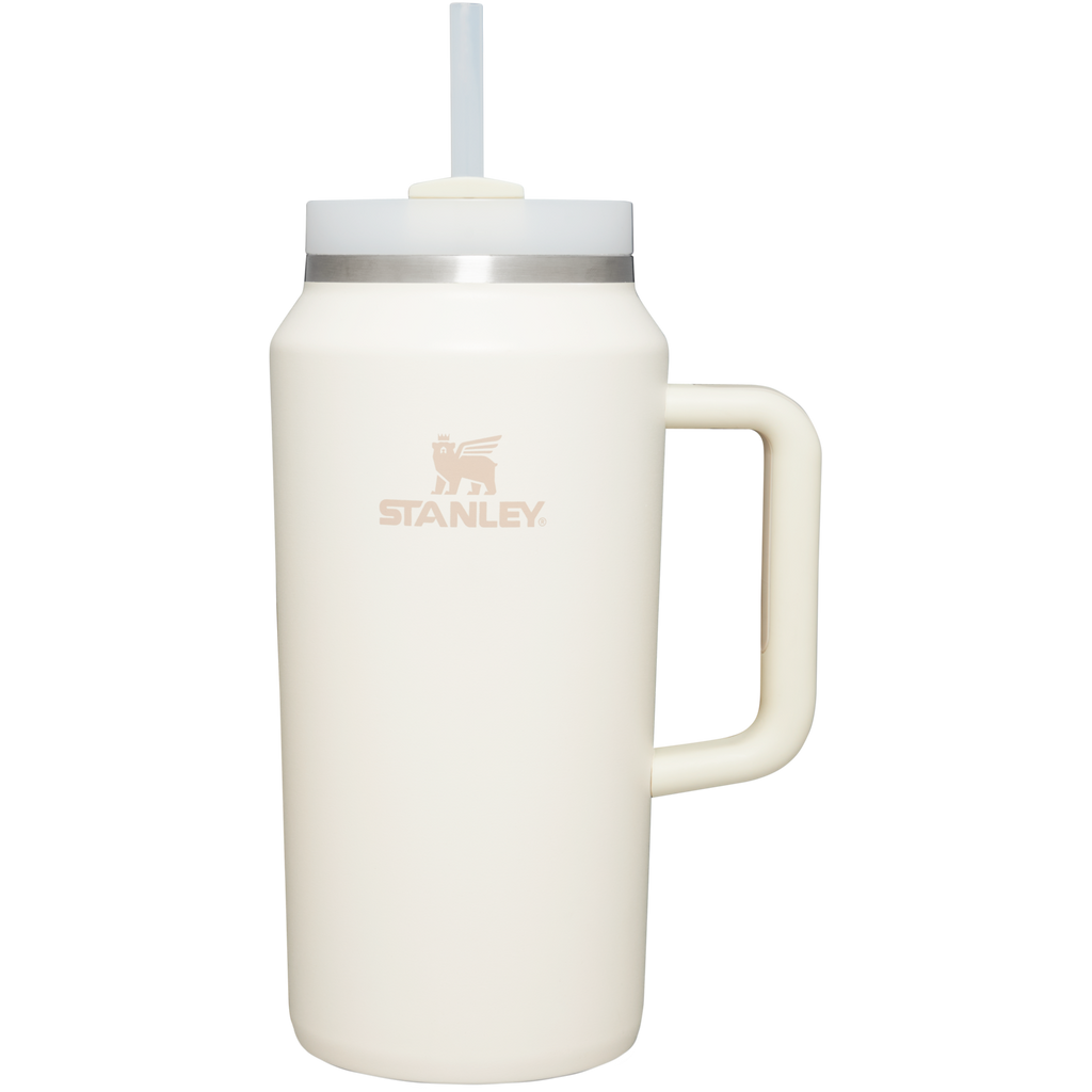 Insulated Travel The Quencher H2.0 Flowstate Tumbler D033Q - FlowState 3-Position Lid Insulated Travel Mug - Cream