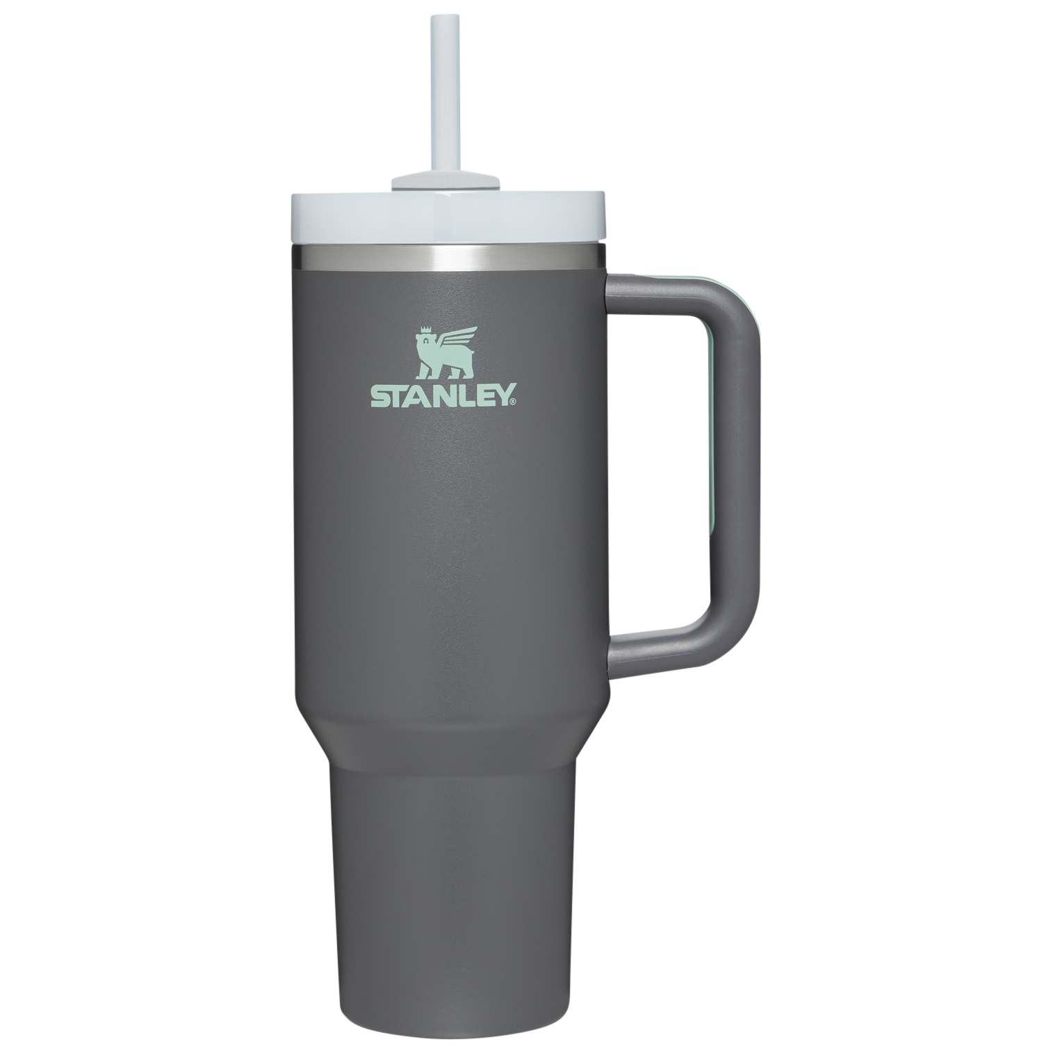 Double-Wall Vacuum The Quencher H2.0 Flowstate Tumbler  | Stanley Create D332L - FlowState 3-Position Lid Insulated Travel Mug - Charcoal