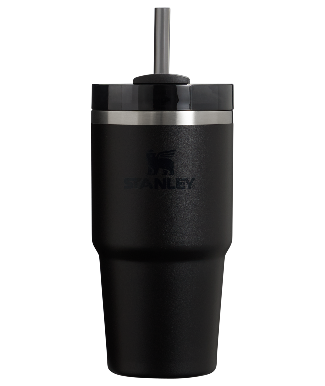 Car-Cup Friendly The Quencher H2.0 Flowstate Tumbler | Stanley Create D330L - 40oz Large Capacity Car-Cup Friendly Quencher - Black 2.0
