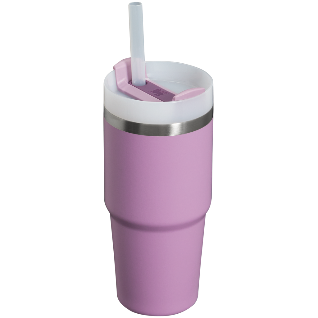 Splash-Resistant FlowState The Quencher H2.0 Flowstate Tumbler  | Stanley Create D329E - Premium Stainless Steel Straw Cup for All-Day Hydration Detail