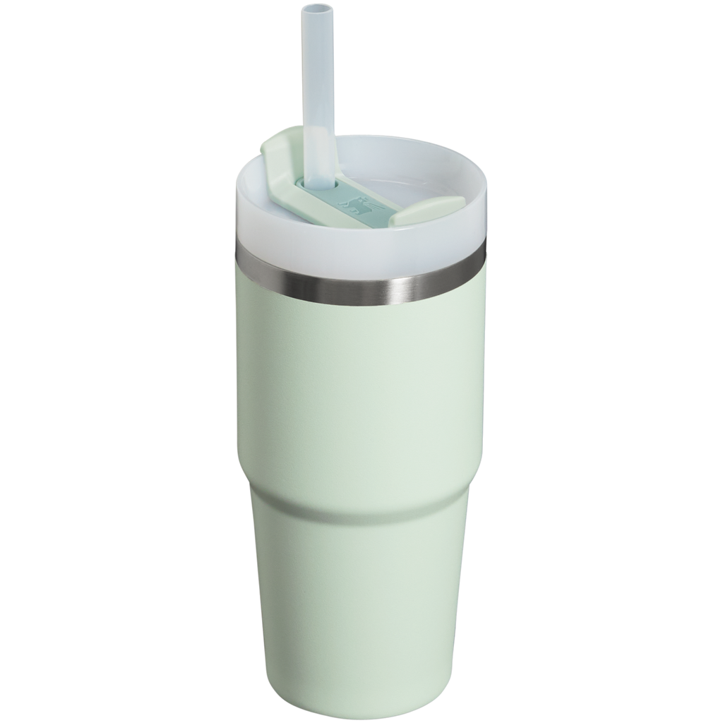 Splash-Resistant FlowState The Quencher H2.0 Flowstate Tumbler  | Stanley Create D329E - Premium Stainless Steel Straw Cup for All-Day Hydration Detail
