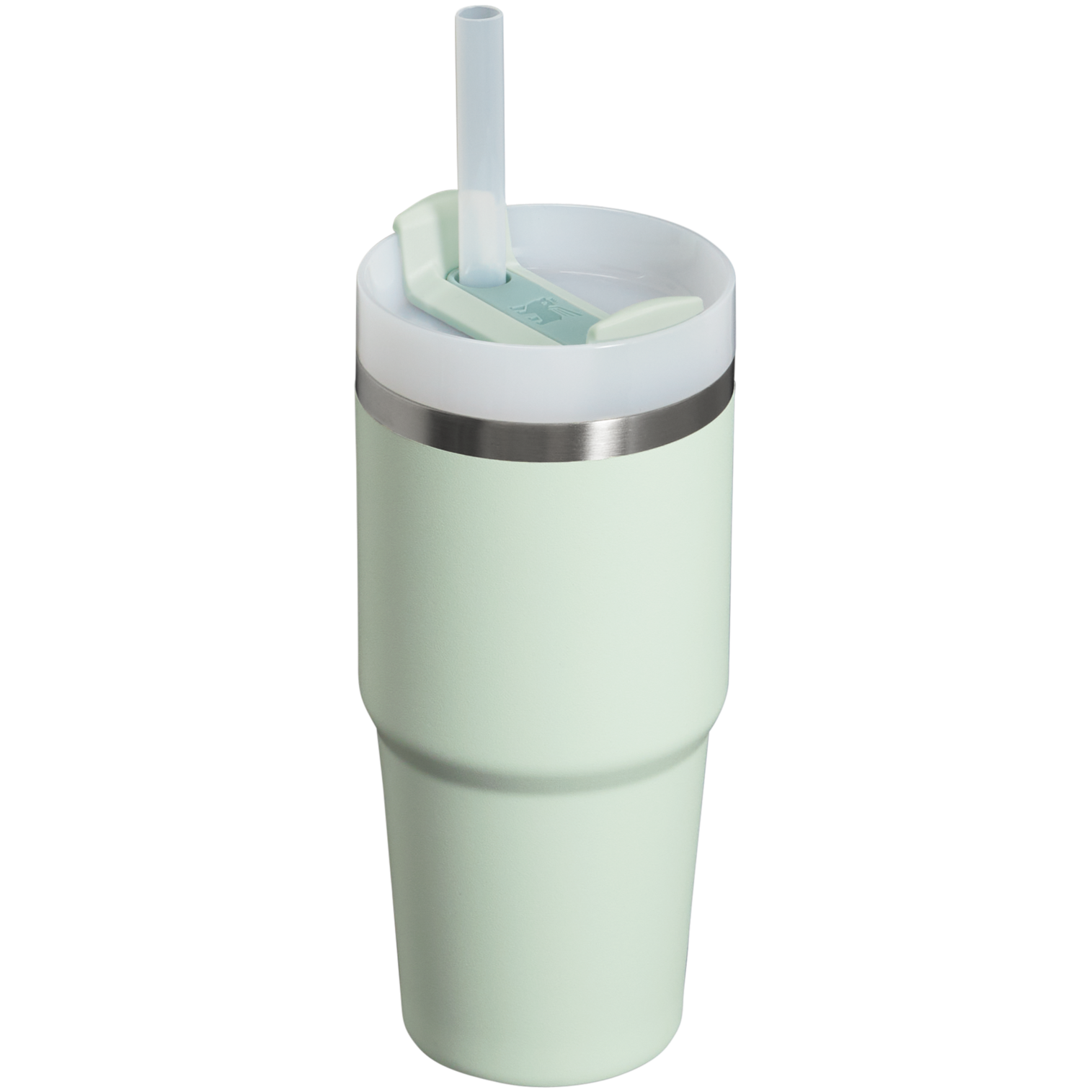 Splash-Resistant FlowState The Quencher H2.0 Flowstate Tumbler  | Stanley Create D329E - Premium Stainless Steel Straw Cup for All-Day Hydration Detail