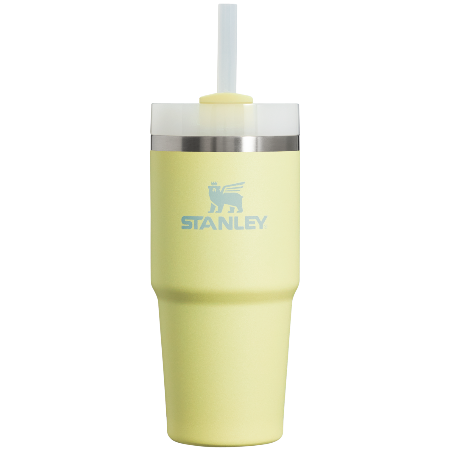 Splash-Resistant FlowState The Quencher H2.0 Flowstate Tumbler  | Stanley Create D329E - Premium Stainless Steel Straw Cup for All-Day Hydration Detail