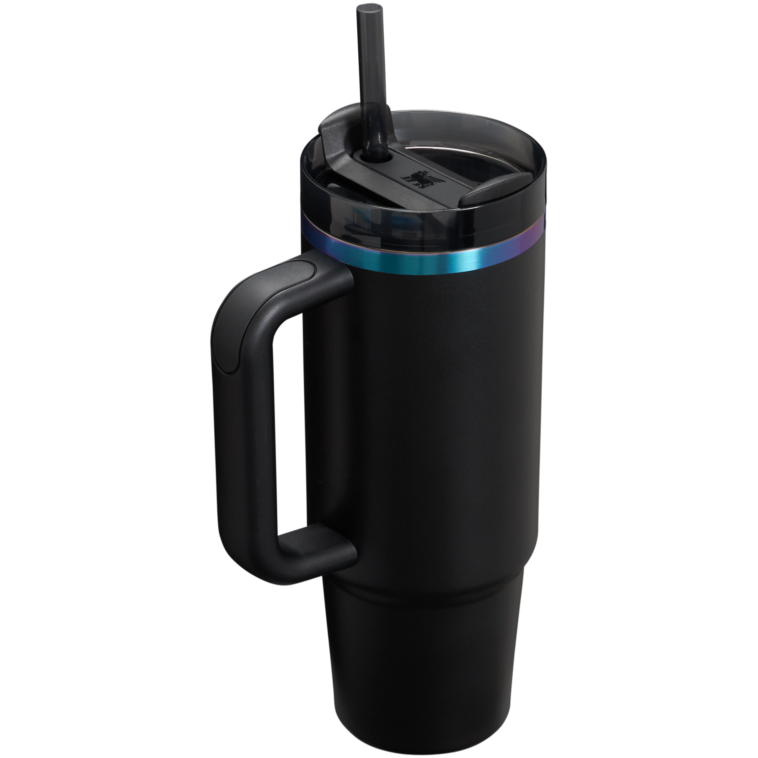 Car-Cup Friendly The Black Chroma Quencher H2.0 Flowstate Tumbler D107W - 40oz Large Capacity Car-Cup Friendly Quencher Detail