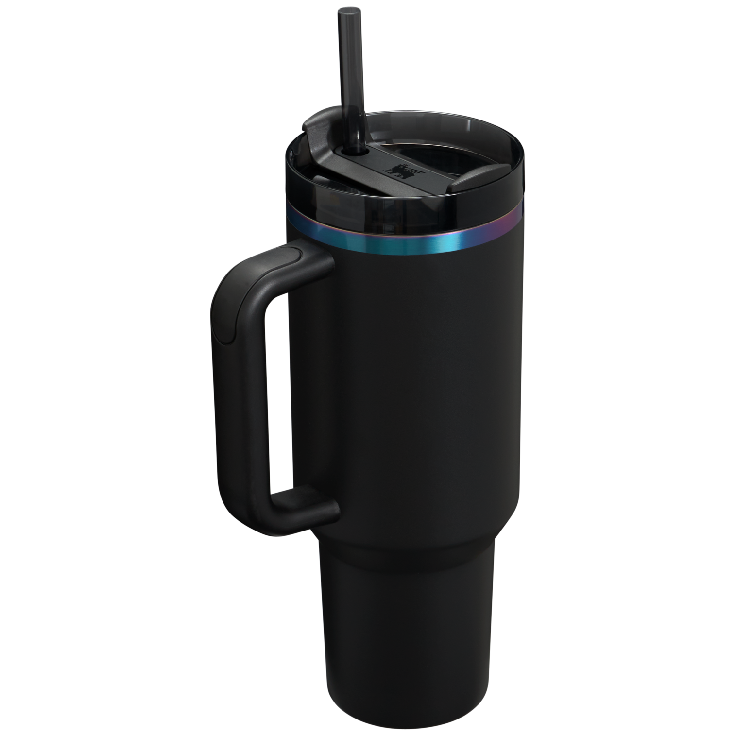 Splash-Resistant FlowState The Black Chroma Quencher H2.0 Flowstate Tumbler D252B - Premium Stainless Steel Straw Cup for All-Day Hydration Detail