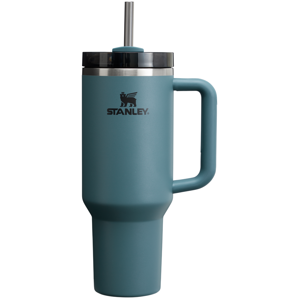 Double-Wall Vacuum The Quencher H2.0 Flowstate Tumbler  | Stanley Create D332L - FlowState 3-Position Lid Insulated Travel Mug Detail