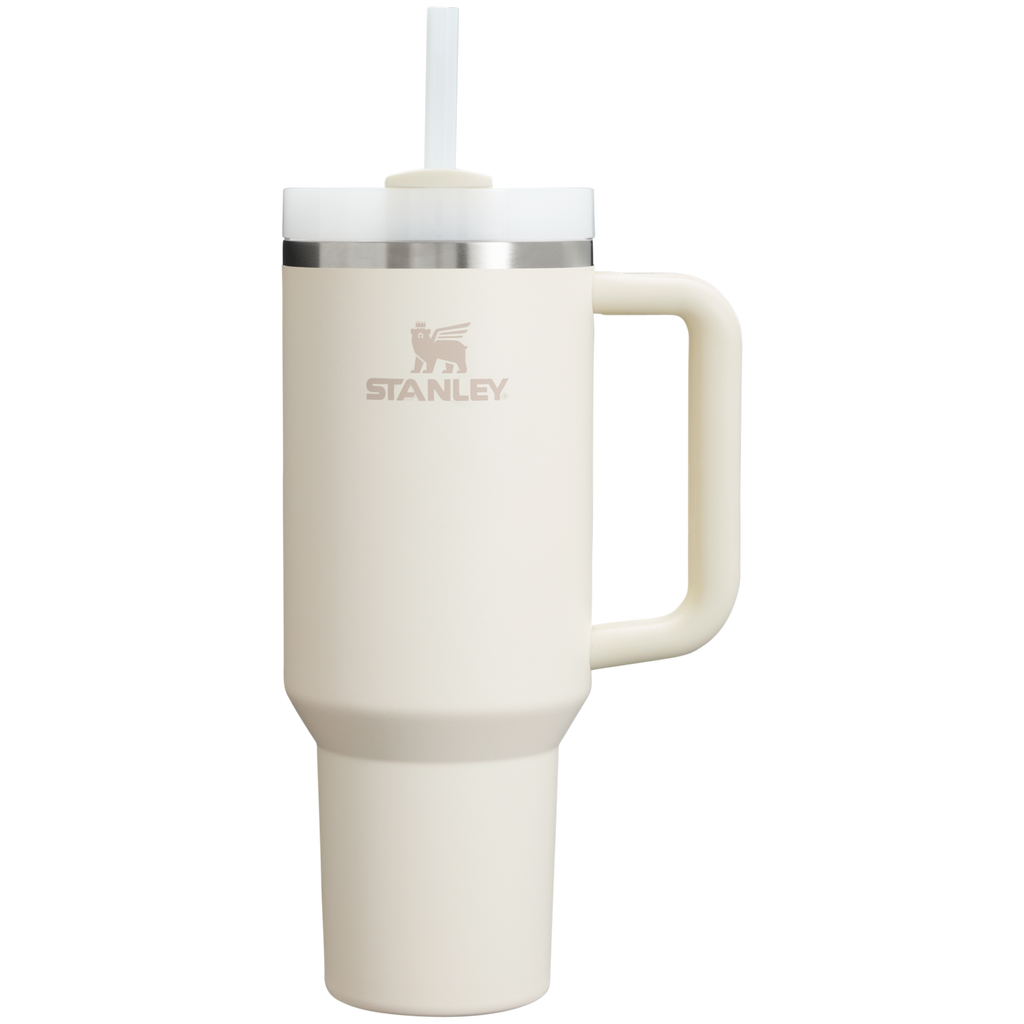 Double-Wall Vacuum The Quencher H2.0 Flowstate Tumbler D050X - FlowState 3-Position Lid Insulated Travel Mug - Cream 2.0