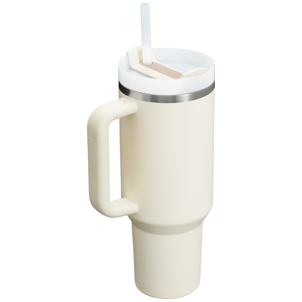 Double-Wall Vacuum The Quencher H2.0 Flowstate Tumbler  | Stanley Create D332L - FlowState 3-Position Lid Insulated Travel Mug Detail