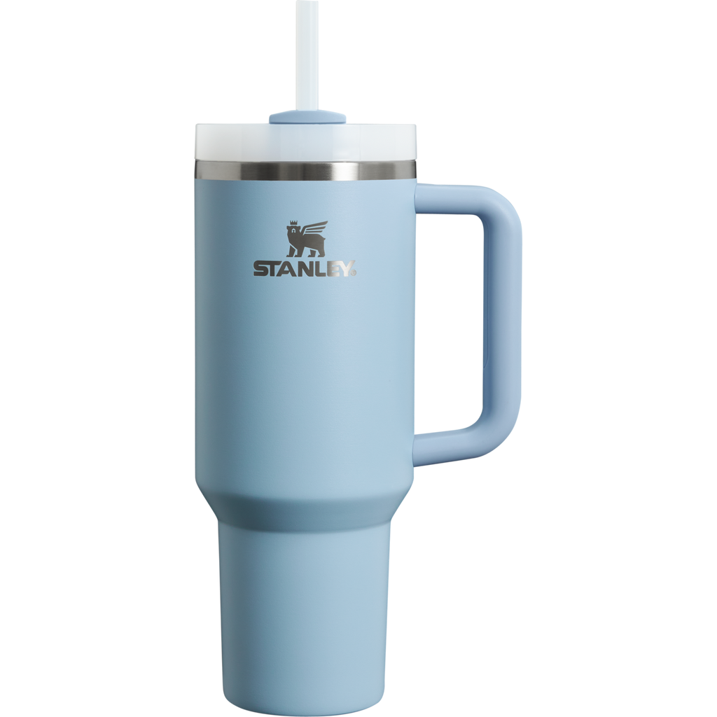 Splash-Resistant FlowState The Reverb Quencher H2.0 Flowstate Tumbler D319F - FlowState 3-Position Lid Insulated Travel Mug - Frost Reverb
