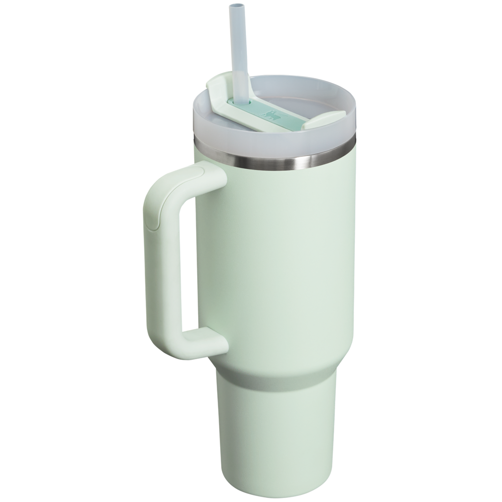 Double-Wall Vacuum The Quencher H2.0 Flowstate Tumbler  | Stanley Create D332L - FlowState 3-Position Lid Insulated Travel Mug Detail