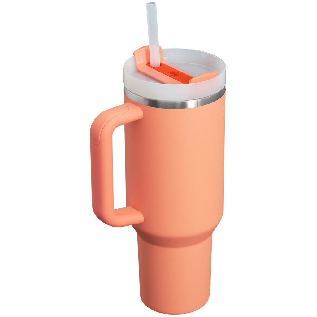 Double-Wall Vacuum The Quencher H2.0 Flowstate Tumbler  | Stanley Create D332L - FlowState 3-Position Lid Insulated Travel Mug Detail