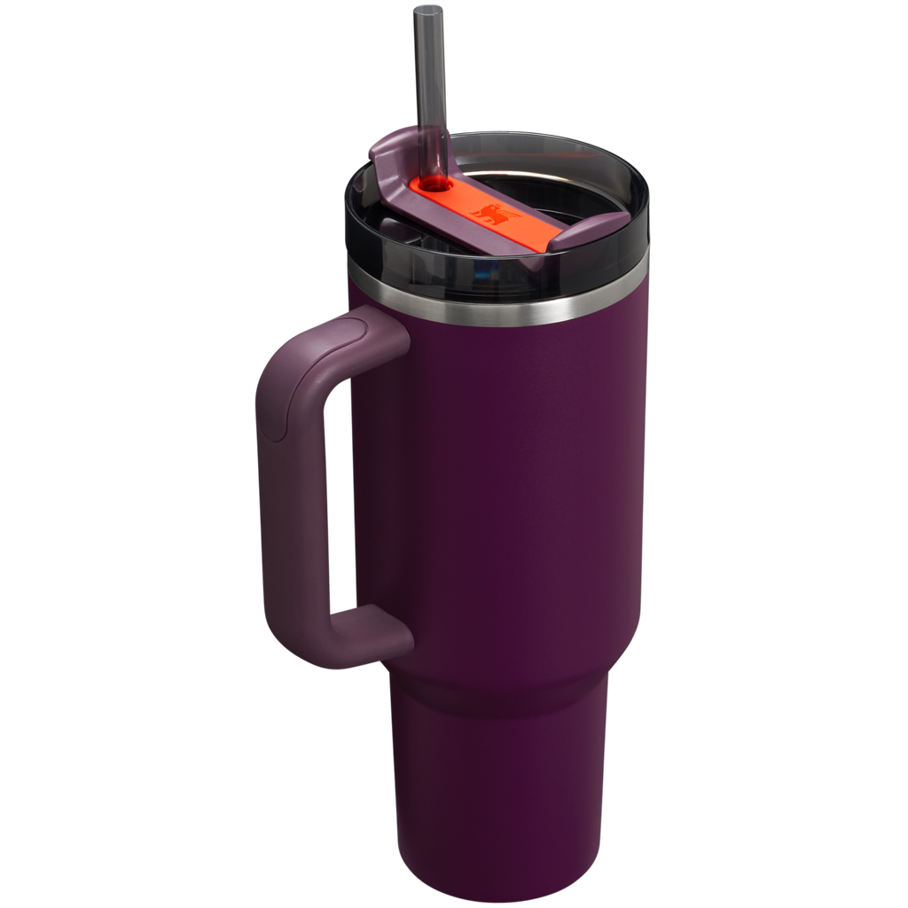 Double-Wall Vacuum The Quencher H2.0 Flowstate Tumbler  | Stanley Create D332L - FlowState 3-Position Lid Insulated Travel Mug Detail