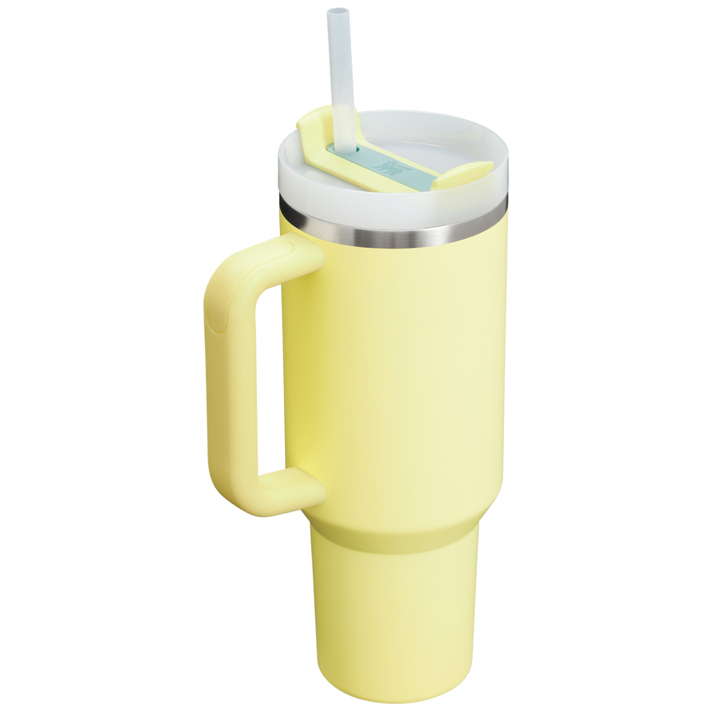Double-Wall Vacuum The Quencher H2.0 Flowstate Tumbler  | Stanley Create D332L - FlowState 3-Position Lid Insulated Travel Mug Detail