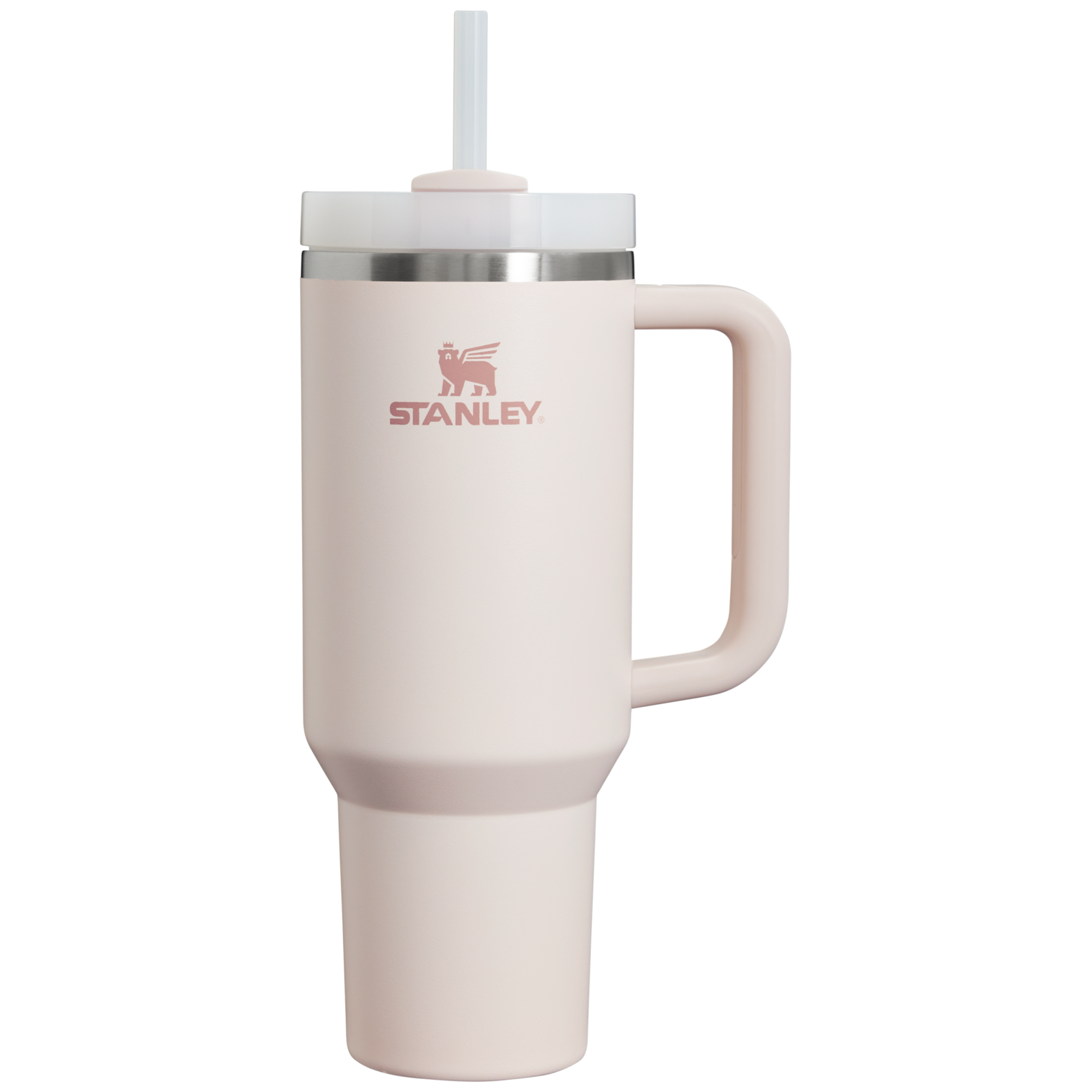 Double-Wall Vacuum The Quencher H2.0 Flowstate Tumbler D050X - FlowState 3-Position Lid Insulated Travel Mug - Rose Quartz 2.0