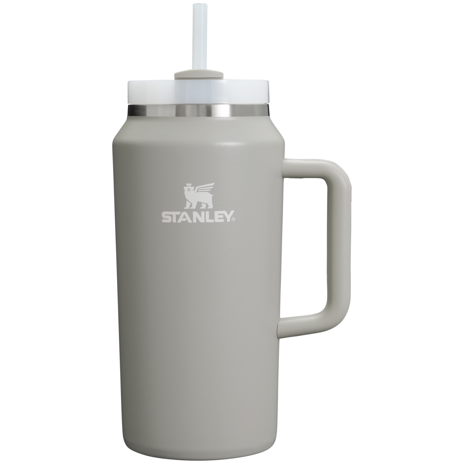 Car-Cup Friendly The Quencher H2.0 Flowstate Tumbler D365U - Premium Stainless Steel Straw Cup for All-Day Hydration - Ash