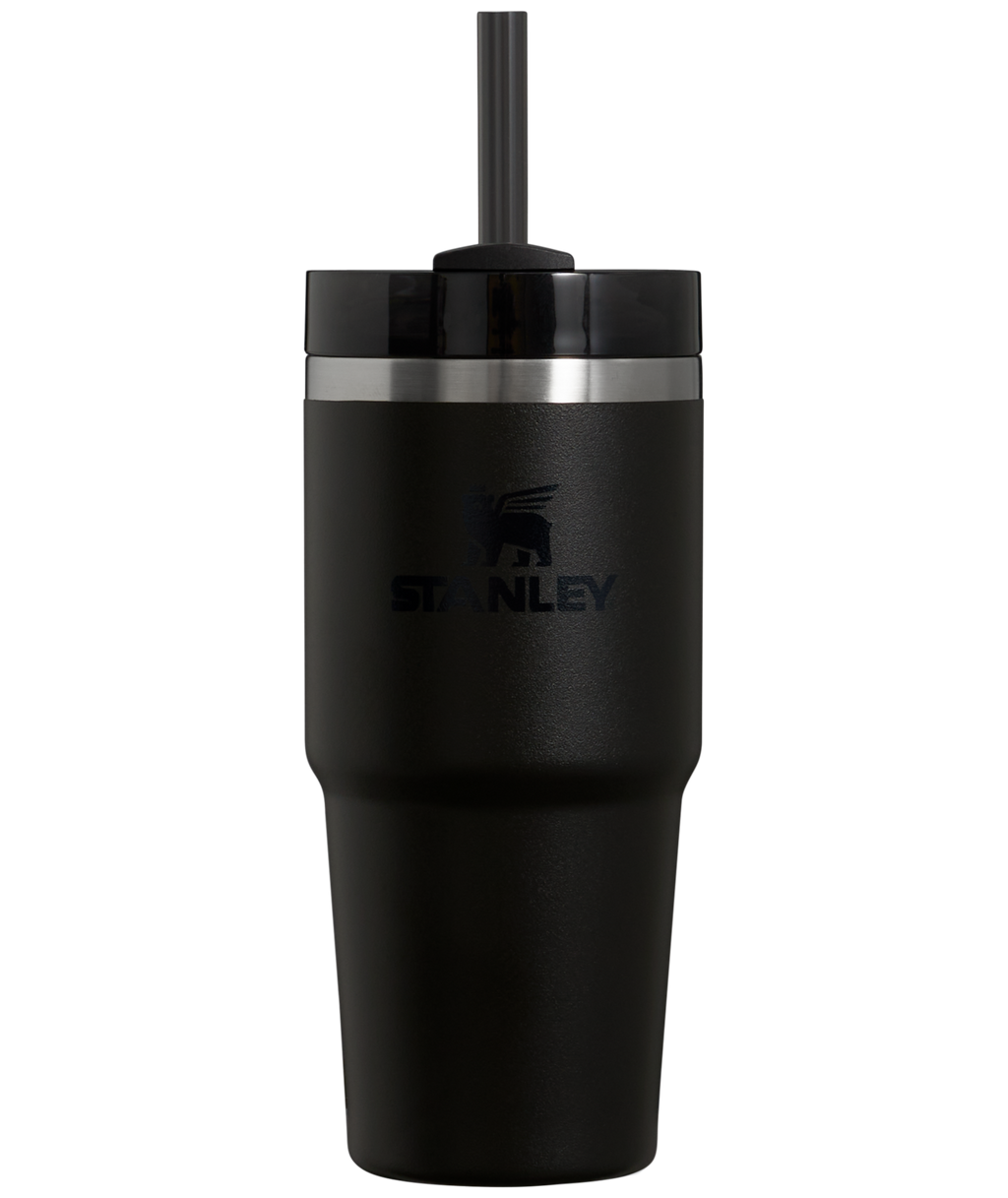 Splash-Resistant FlowState The Quencher H2.0 Flowstate Tumbler  | Stanley Create D329E - Premium Stainless Steel Straw Cup for All-Day Hydration - Pomelo