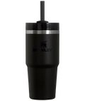 Splash-Resistant FlowState The Quencher H2.0 Flowstate Tumbler  | Stanley Create D329E - Premium Stainless Steel Straw Cup for All-Day Hydration - Pomelo
