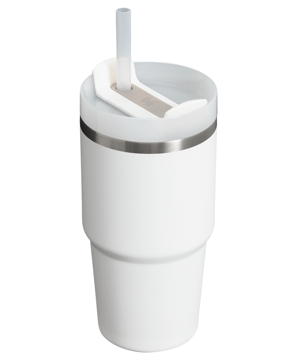 Splash-Resistant FlowState The Quencher H2.0 Flowstate Tumbler  | Stanley Create D329E - Premium Stainless Steel Straw Cup for All-Day Hydration Detail