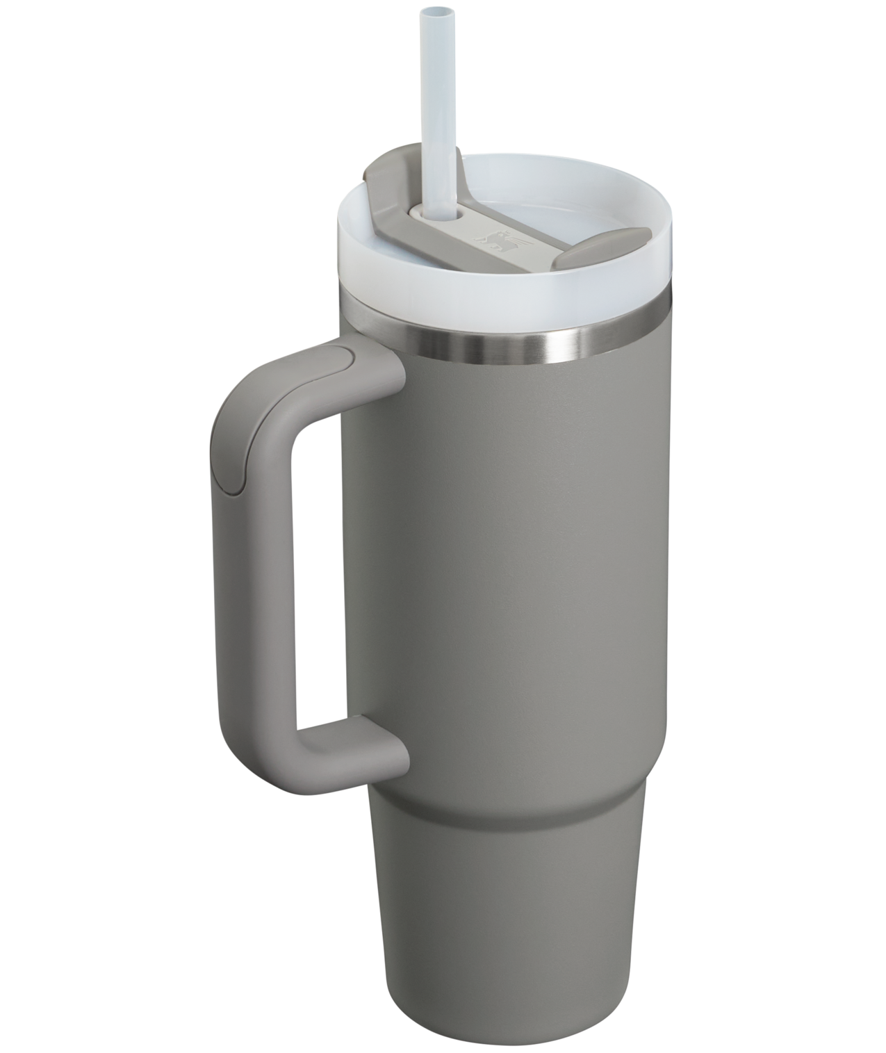 Splash-Resistant FlowState The Quencher H2.0 Flowstate Tumbler | Stanley Create D331C - Double-Wall Vacuum Insulated Travel Tumbler with Straw Detail