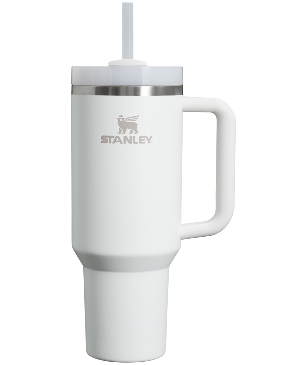 Double-Wall Vacuum The Quencher H2.0 Flowstate Tumbler  | Stanley Create D332L - FlowState 3-Position Lid Insulated Travel Mug - Frost
