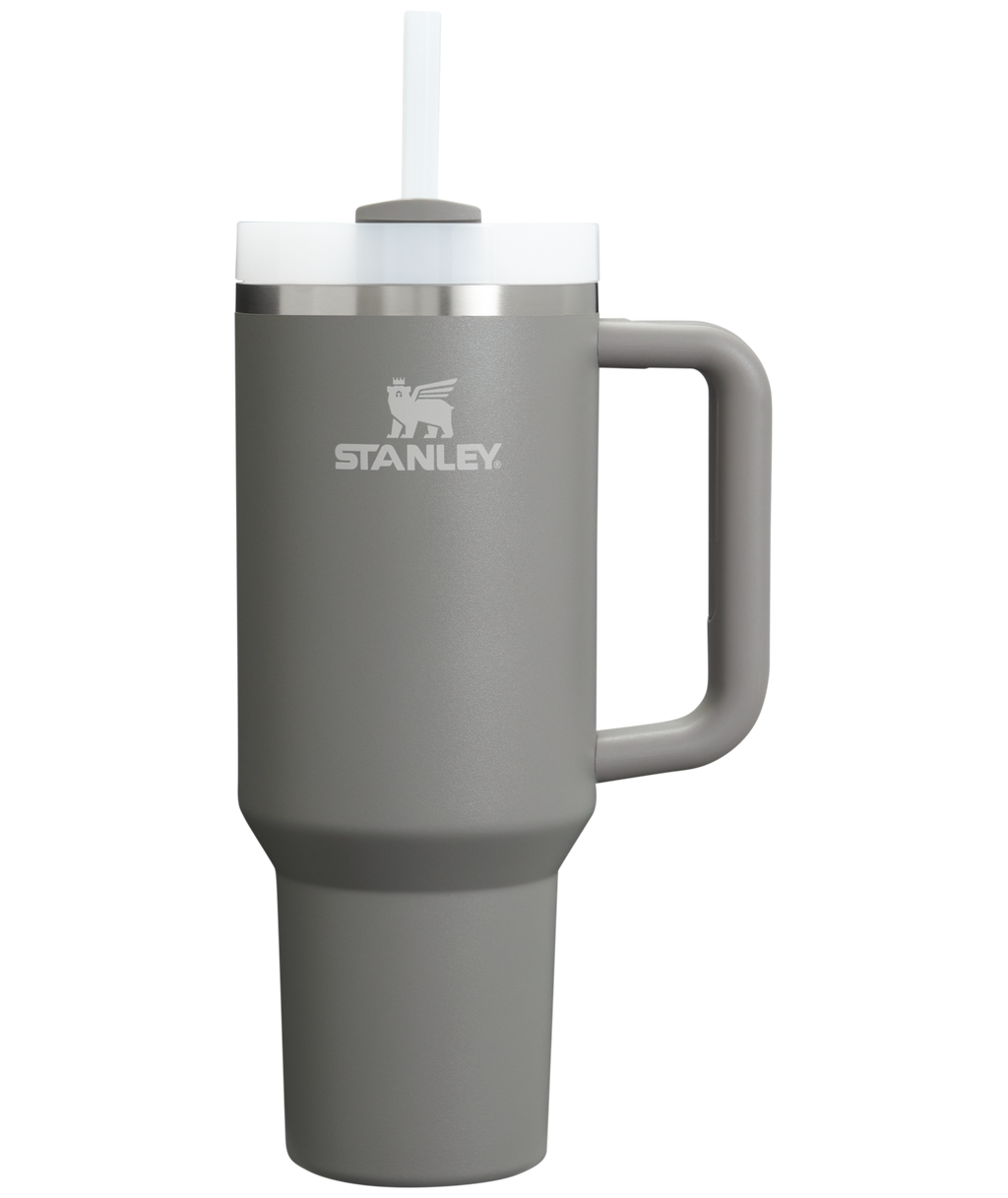 Double-Wall Vacuum The Quencher H2.0 Flowstate Tumbler  | Stanley Create D332L - FlowState 3-Position Lid Insulated Travel Mug - Stone