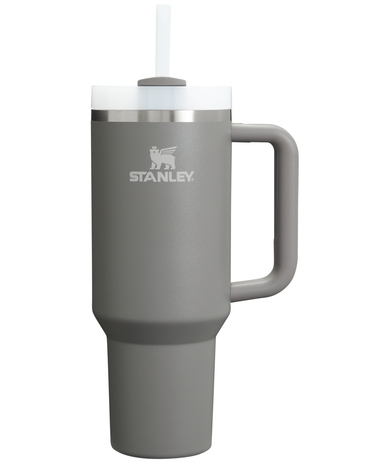 Double-Wall Vacuum The Quencher H2.0 Flowstate Tumbler  | Stanley Create D332L - FlowState 3-Position Lid Insulated Travel Mug - Stone