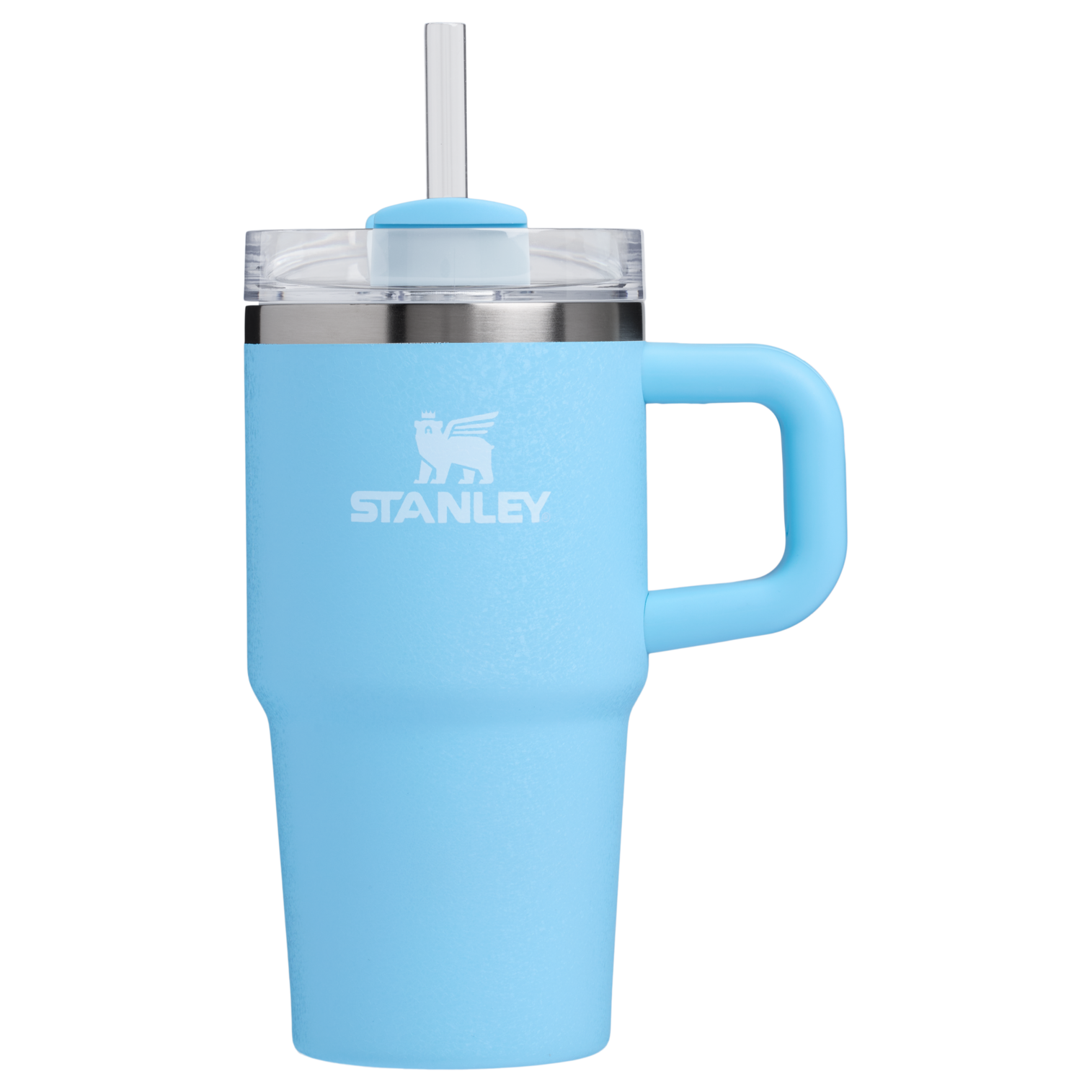 Double-Wall Vacuum The Quencher H2.O Flowstate Tumbler with Handle | Stanley Create D309N - Premium Stainless Steel Straw Cup for All-Day Hydration Detail