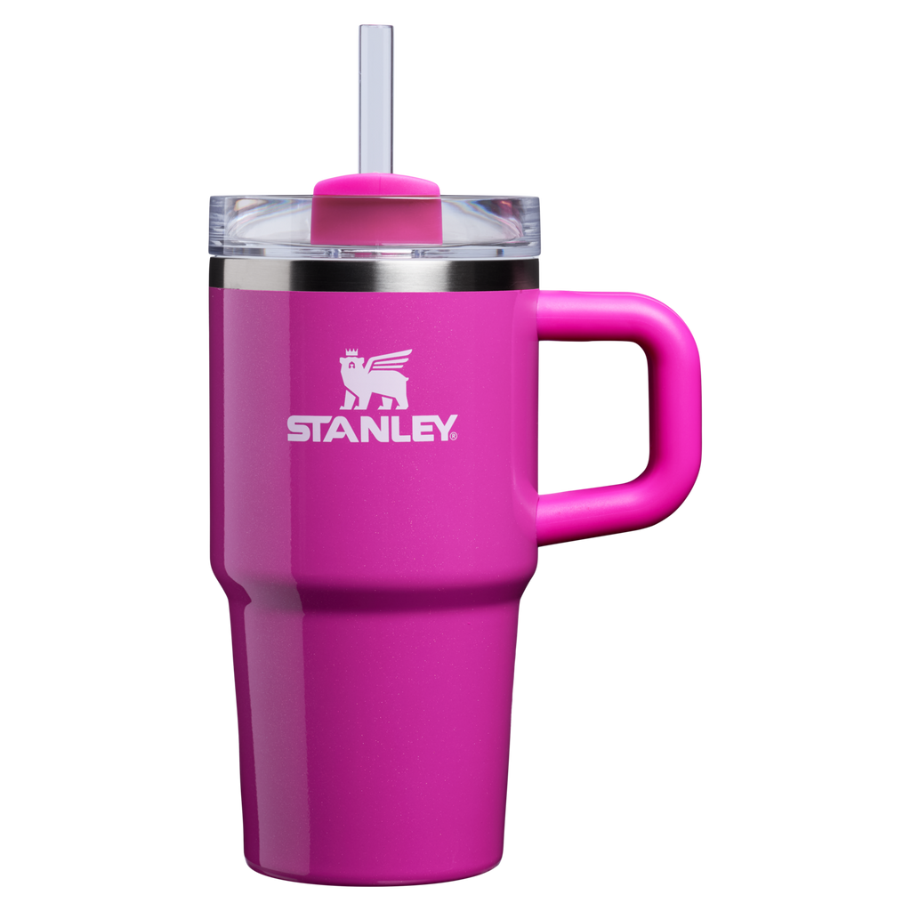Double-Wall Vacuum The Quencher H2.O Flowstate Tumbler with Handle | Stanley Create D309N - Premium Stainless Steel Straw Cup for All-Day Hydration Detail