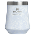 Premium Matte Stanley 1913 x LoveShackFancy Holiday Reserve Wine Tumbler D204X - Shatterproof Flavor-Preserving Cocktail Tumbler with Lid - Toscana Toile Alpine Blue