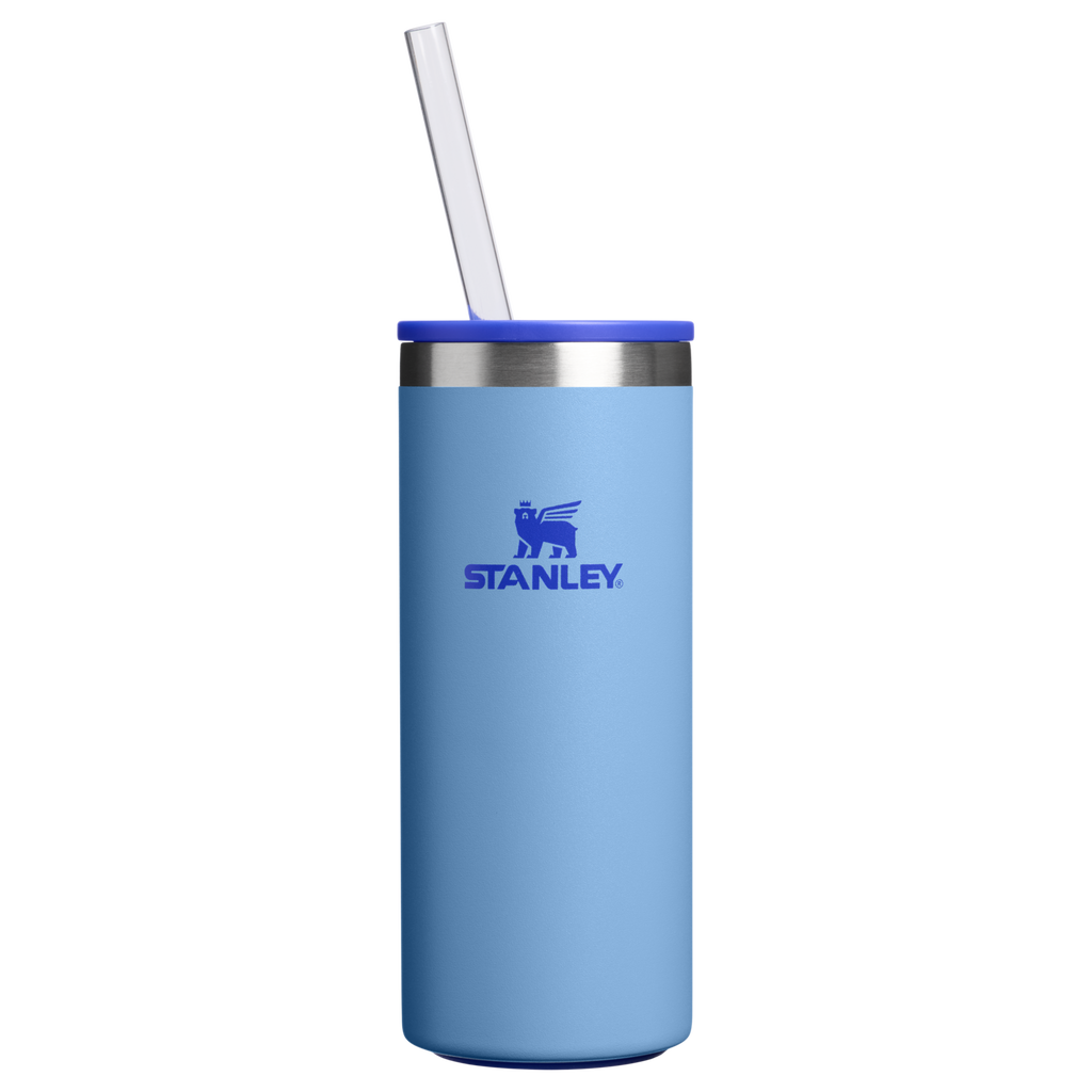 Leak-Proof Insulated The Everyday Slim Can Cooler Cup D065Q - Leak-Proof Insulated Mini Cooler Bag for Lunch - Blue Sky