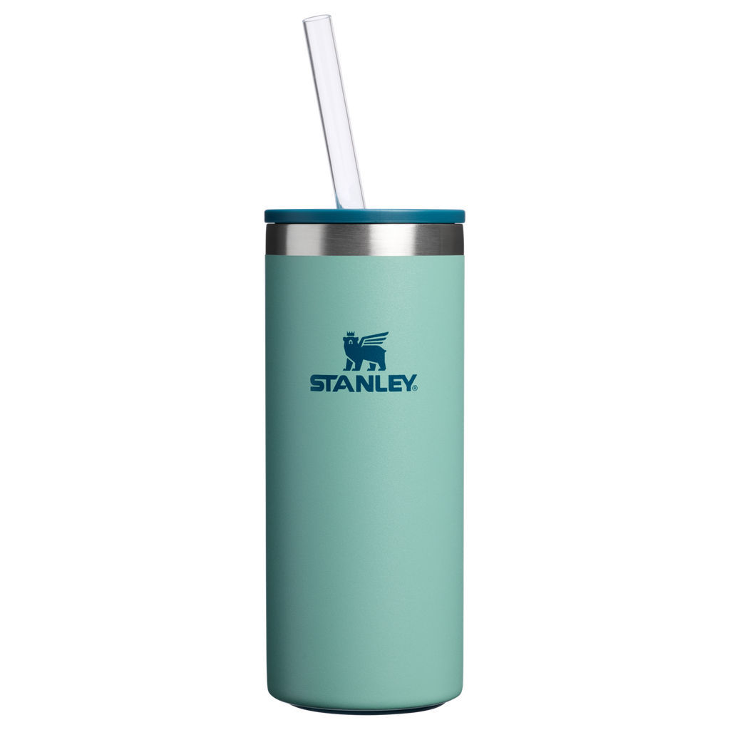 Ice-Retention The Everyday Slim Can Cooler Cup | Stanley Create D300G - Julienne Series Portable Picnic Chiller Tote - Spring Green