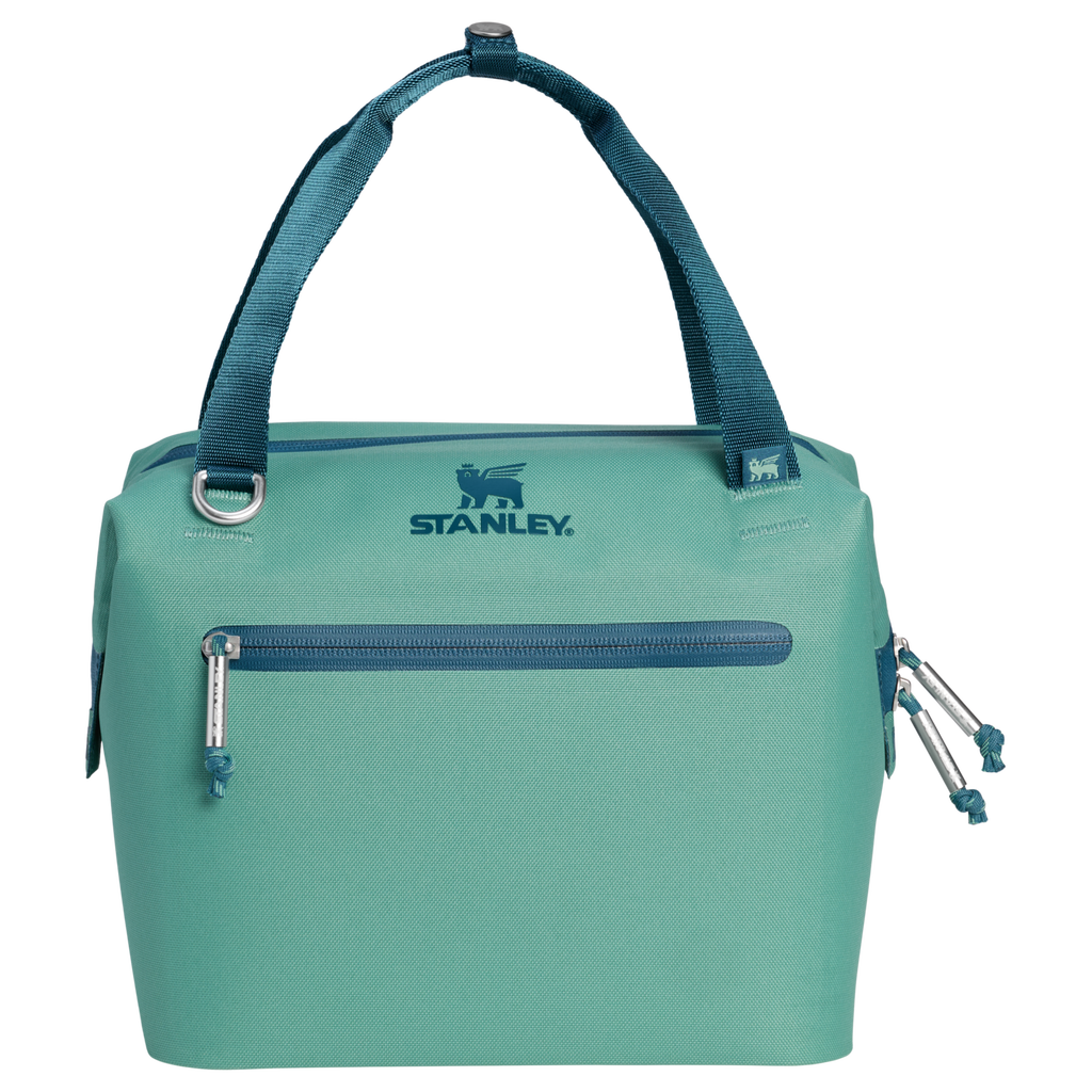 Leak-Proof Insulated The All Day Julienne Mini Cooler D052R - Julienne Series Portable Picnic Chiller Tote - Spring Green