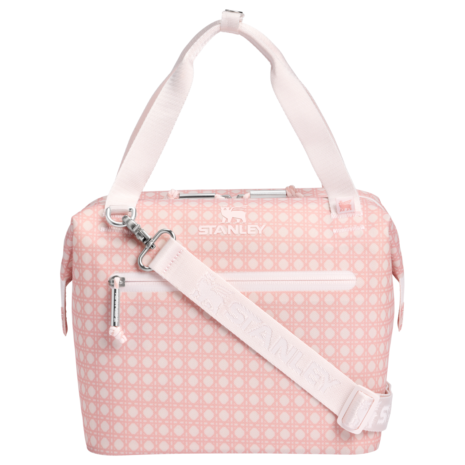 Ice-Retention The All Day Julienne Mini Cooler D349V - Heavy-Duty Ice-Retention Food & Beverage Carrier - Rose Quartz Rattan