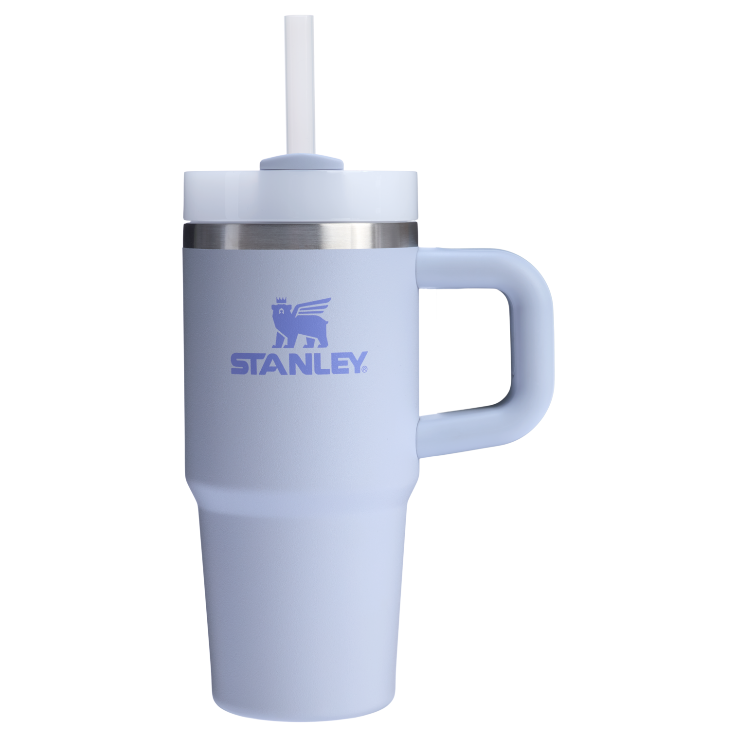 Insulated Travel The Quencher H2.O Flowstate Tumbler | Stanley Create D291F - Double-Wall Vacuum Insulated Travel Tumbler with Straw Detail