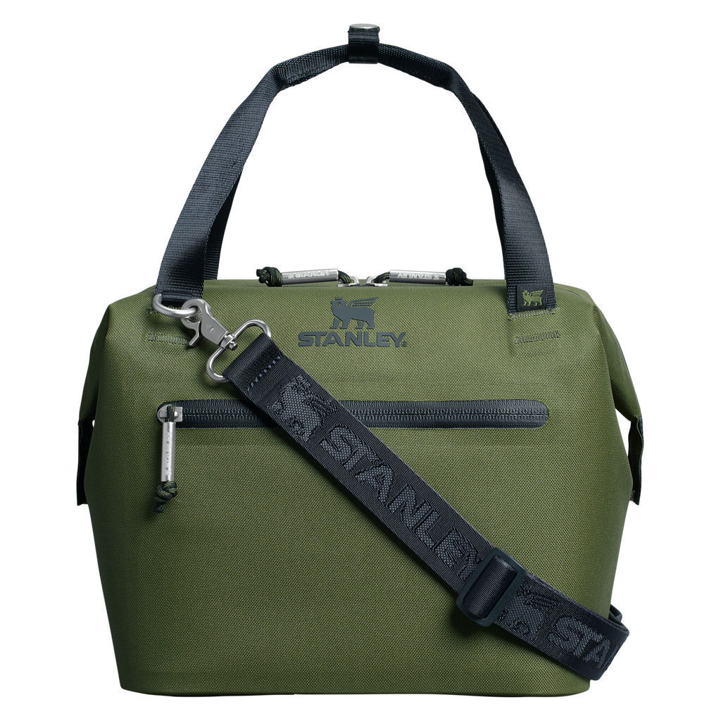 Leak-Proof Insulated The All Day Julienne Mini Cooler D052R - Julienne Series Portable Picnic Chiller Tote - Dried Pine