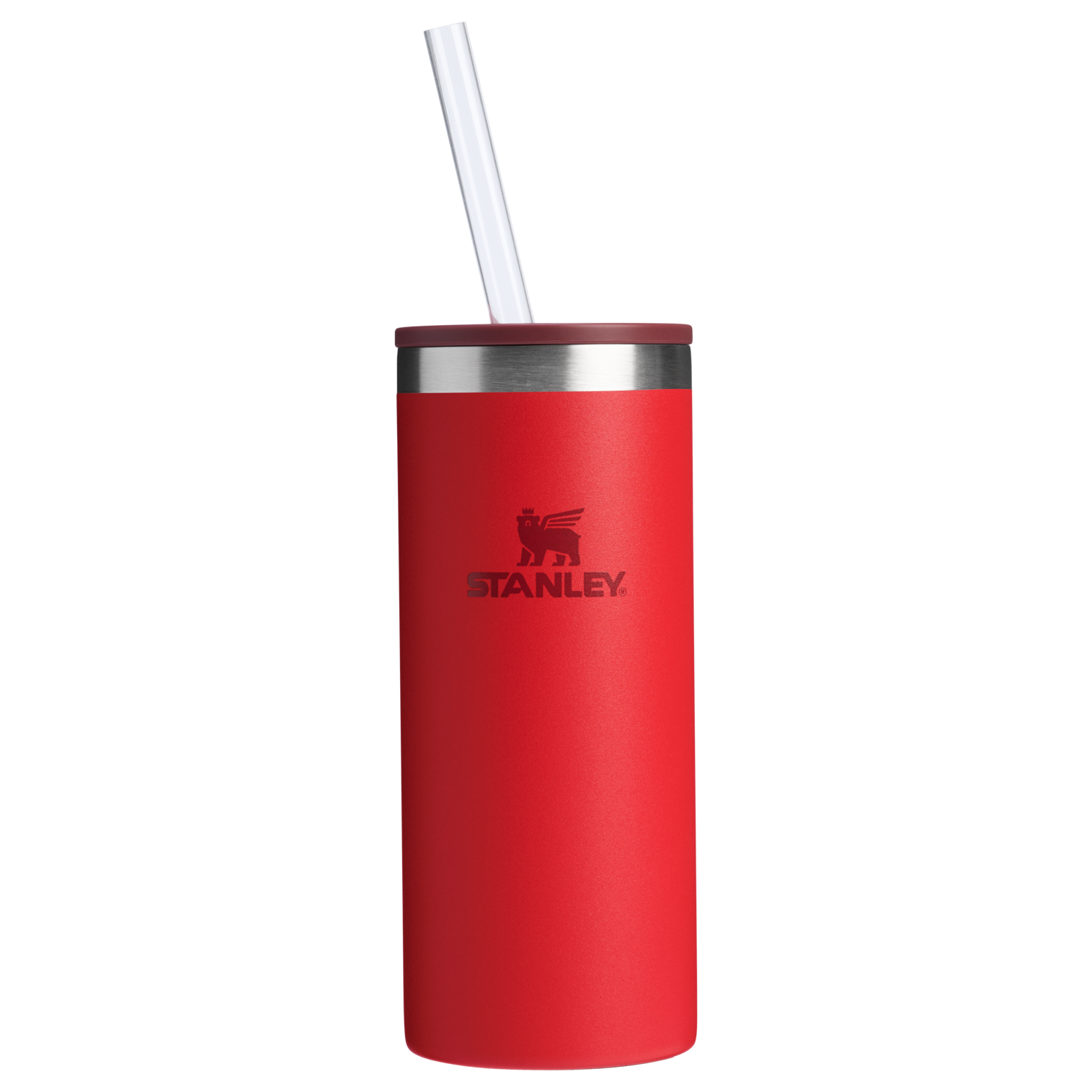 Leak-Proof Insulated The Everyday Slim Can Cooler Cup D065Q - Leak-Proof Insulated Mini Cooler Bag for Lunch - Chili Red