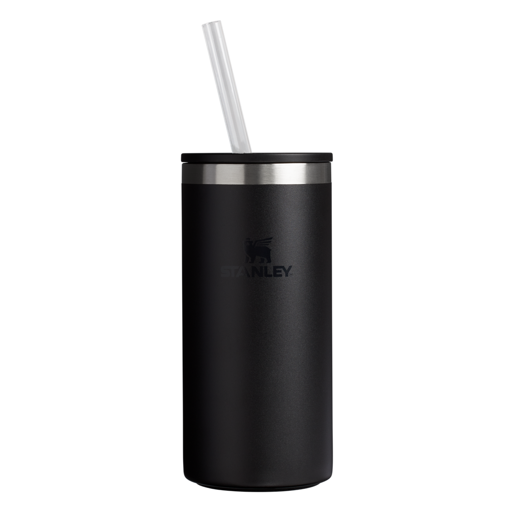 Portable Mini The Everyday Tall Can Cooler Cup D117J - Heavy-Duty Ice-Retention Food & Beverage Carrier - Black 2.0
