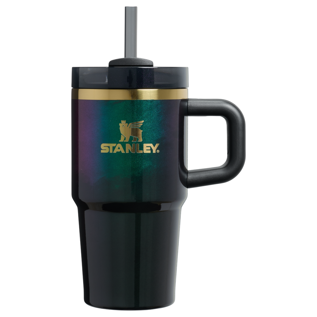 Car-Cup Friendly The Wicked for Good Quencher H2.0 Flowstate Tumbler D247R - 40oz Large Capacity Car-Cup Friendly Quencher - Elphaba For Good
