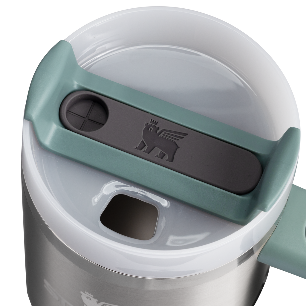 Splash-Resistant FlowState The Quencher H2.O Flowstate Tumbler D069R - 40oz Large Capacity Car-Cup Friendly Quencher Detail