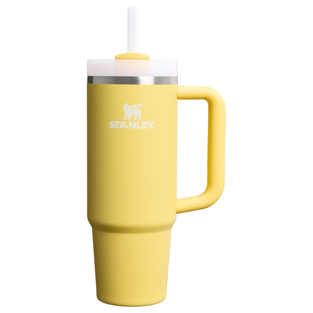 Double-Wall Vacuum The Quencher H2.0 Flowstate Tumbler D051L - FlowState 3-Position Lid Insulated Travel Mug - Daffodil