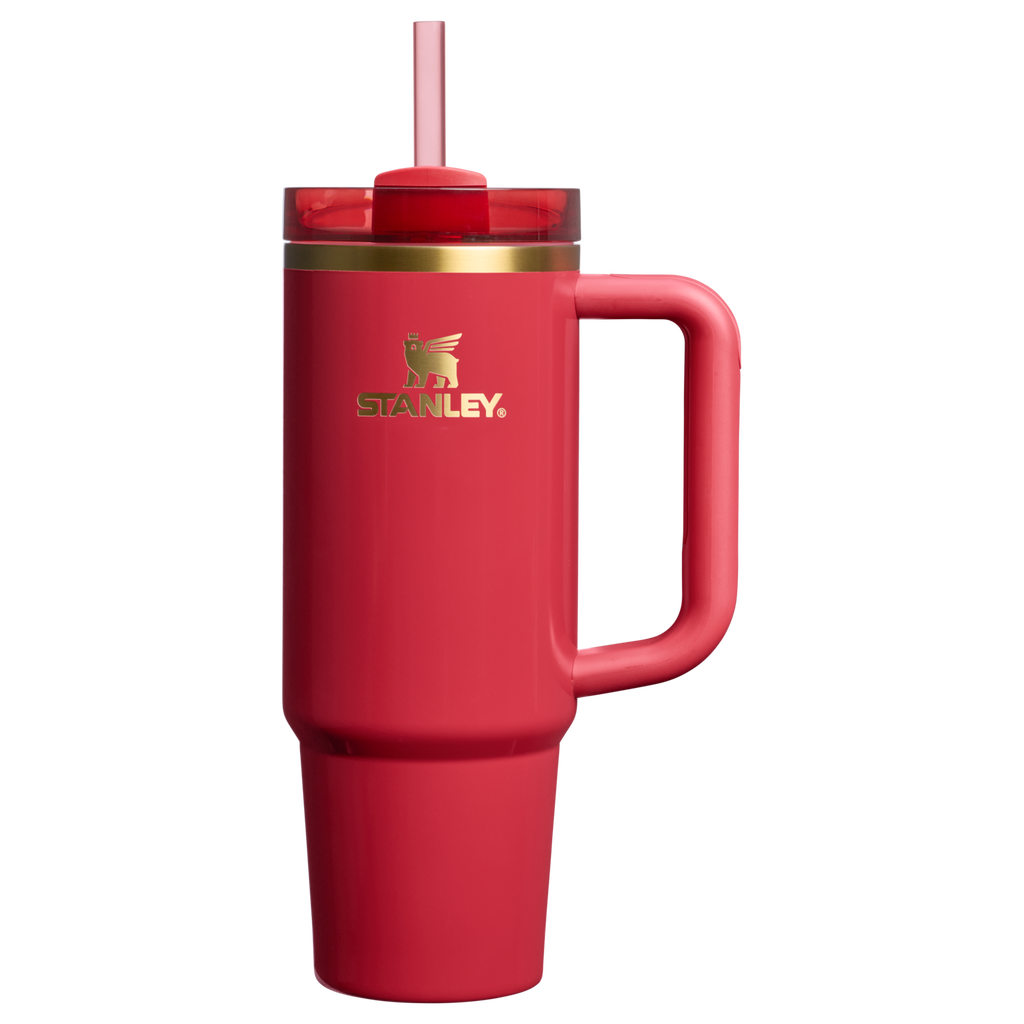 Car-Cup Friendly The Cheers & Cheer Quencher H2.0 Flowstate Tumbler D189S - FlowState 3-Position Lid Insulated Travel Mug - Holly Berry Gloss