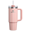 Insulated Travel The Quencher H2.0 Flowstate Tumbler D343V - FlowState 3-Position Lid Insulated Travel Mug - Peach Rose Picnic Stripe