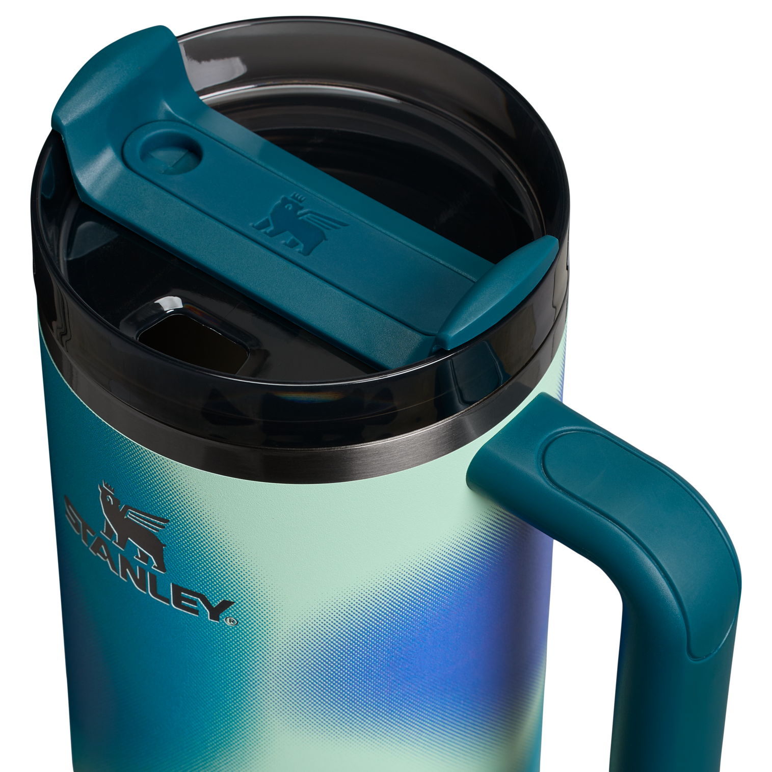 Double-Wall Vacuum The Quencher H2.0 Flowstate Tumbler D050X - FlowState 3-Position Lid Insulated Travel Mug Detail