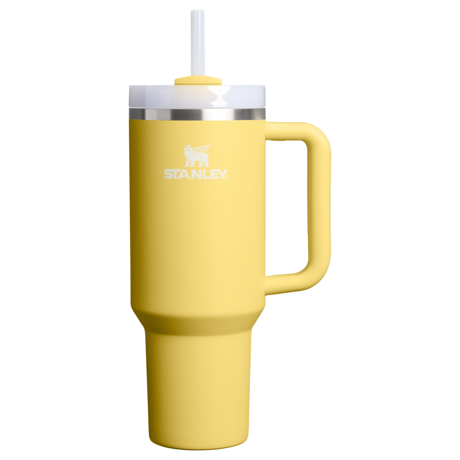 Double-Wall Vacuum The Quencher H2.0 Flowstate Tumbler D050X - FlowState 3-Position Lid Insulated Travel Mug - Daffodil